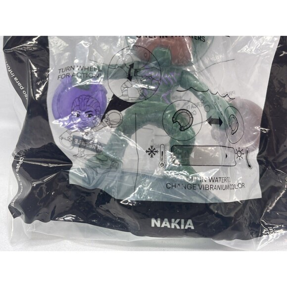 2022 McDonalds Happy Meal Toy Black Panther Nakia Wakanda Forever Toy #3 New! - Picture 2 of 8